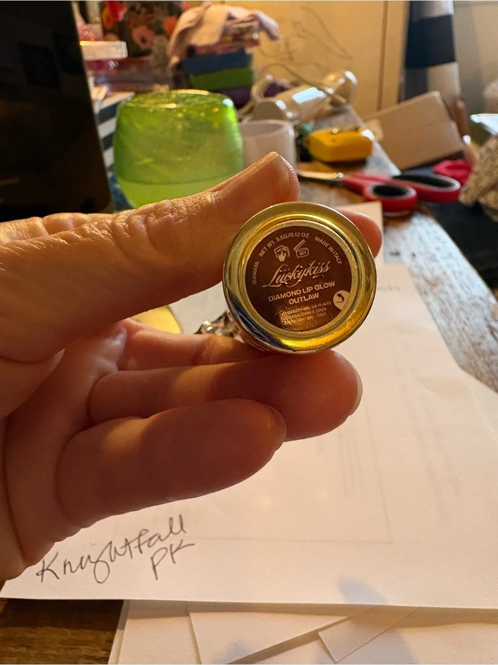 Isamaya Diamond Lip Glow in Outlaw